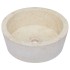 Lavabo crema mármol Ø40x15