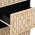 Armario auxiliar madera maciza de mango 40x33x75