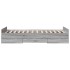 Cama con cajones madera de ingeniería gris Sonoma 90x190