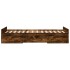 Cama con cajones madera de ingeniería roble ahumado 100x200