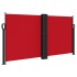 Toldo lateral retráctil rojo 120x1000