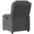 Sillón reclinable eléctrico de cuero auténtico