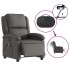 Sillón reclinable eléctrico de cuero auténtico