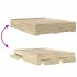 Cama con cajones madera ingeniería roble Sonoma 160x200