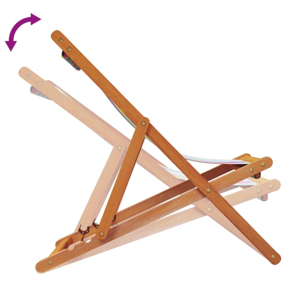 Sillas de playa plegables 2 unidades tela