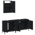 Juego de muebles de baño 3 pzas madera contrachapada