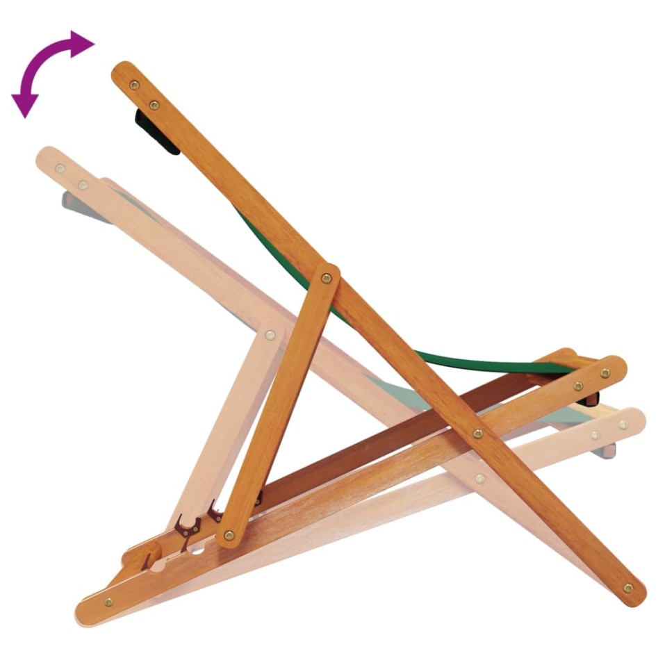 Sillas de playa plegables 2 unidades tela