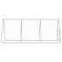 Jaula para gallinas acero galvanizado plateado 300x105x120