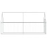 Jaula para gallinas acero galvanizado plateado 400x100x190