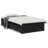 Cama con cajones madera de ingeniería negro 90x190