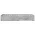 Cama con cajones madera de ingeniería gris hormigón 75x190