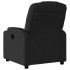Sillón reclinable eléctrico de tela