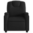 Sillón reclinable eléctrico de tela