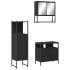 Juego de muebles de baño 3 pzas madera contrachapada
