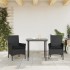 Sillones de jardín con cojines 2 uds ratán sintético