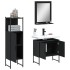 Set de muebles de baño 3 piezas madera contrachapada