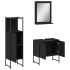 Set de muebles de baño 3 piezas madera contrachapada
