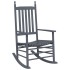 Mecedoras con asiento curvo 2 uds madera álamo maciza