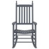Mecedoras con asiento curvo 2 uds madera álamo maciza