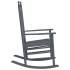 Mecedoras con asiento curvo 2 uds madera álamo maciza
