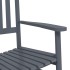 Mecedoras con asiento curvo 2 uds madera álamo maciza
