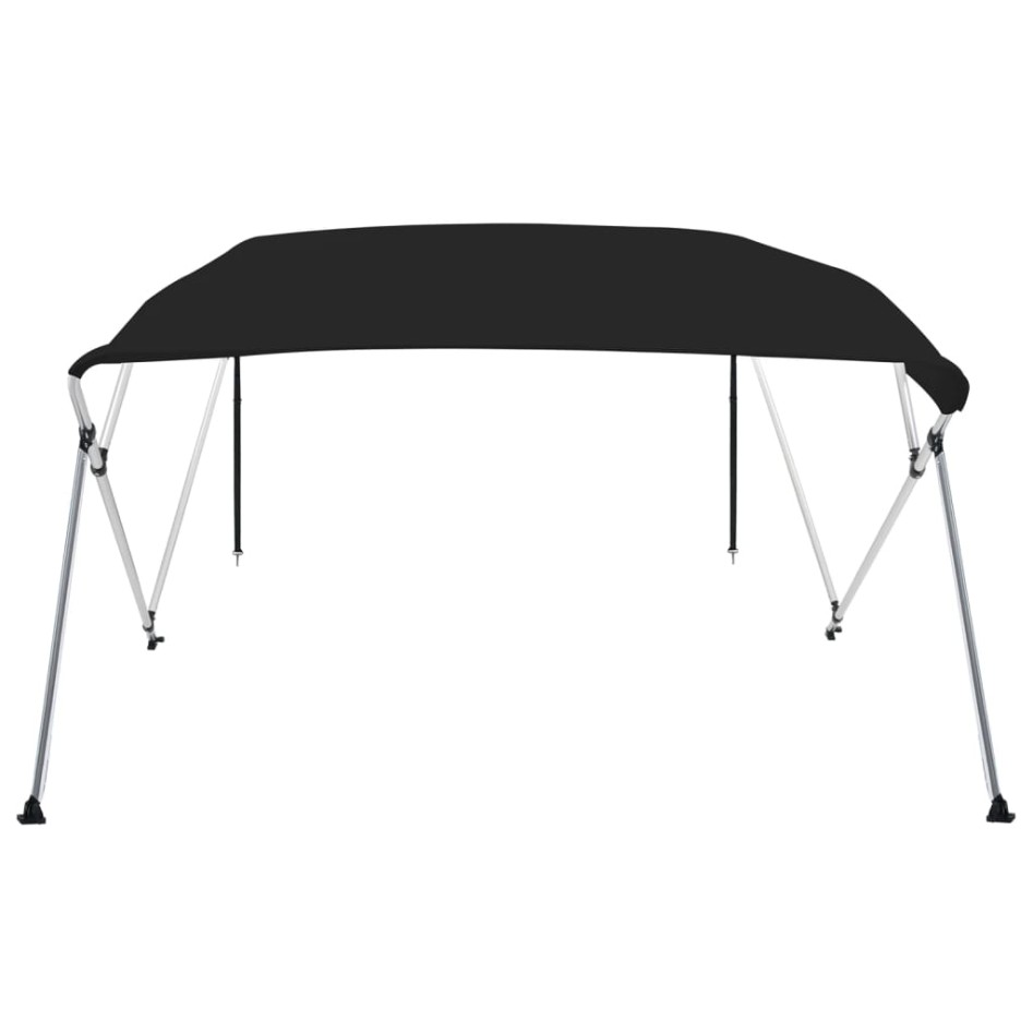 Toldo bimini de 4 arcos gris 243x196x137