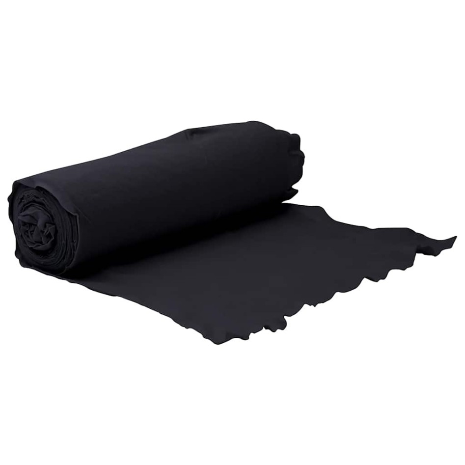 Membrana geotextil fibra de poliéster negro 1x150