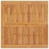 Mesa Batavia madera maciza de teca 85x85x75