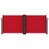 Toldo lateral retráctil rojo 100x1000