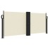 Toldo lateral retráctil crema 100x1000