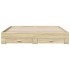 Cama con cajones madera ingeniería roble Sonoma 200x200