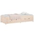 Sofá cama de madera maciza de pino 75x190
