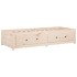 Sofá cama de madera maciza de pino 75x190