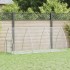 Conejera acero galvanizado plateado 300x105x120