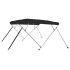 Toldo bimini de 4 arcos gris 243x244x137