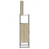Set de muebles de baño 3 pzas madera contrachapada roble