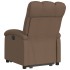 Sillón reclinable elevable de tela