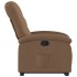 Sillón reclinable elevable de tela