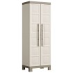 Keter Armario de almacenaje con estantes Excellence beige taupe 182 cm