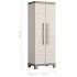 Keter Armario de almacenaje con estantes Excellence beige taupe 182