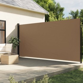 Toldo lateral retráctil gris taupe 220x500