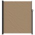 Toldo lateral retráctil gris taupe 220x500