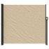 Toldo lateral retráctil beige 180x500