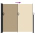 Toldo lateral retráctil beige 180x500