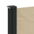 Toldo lateral retráctil beige 180x500