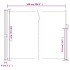 Toldo lateral retráctil beige 180x500