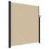 Toldo lateral retráctil beige 220x300