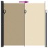 Toldo lateral retráctil beige 200x500