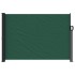Toldo lateral retráctil verde oscuro 140x500