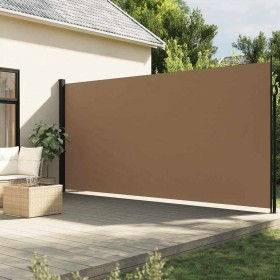 Toldo lateral retráctil gris taupe 220x600